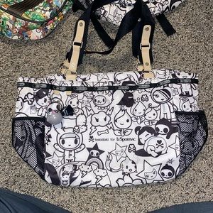 Tokidoki For Lesportsac Black And White Retired P… - image 1